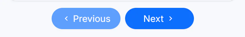 The Previous and Next buttons at the foot of a column of results